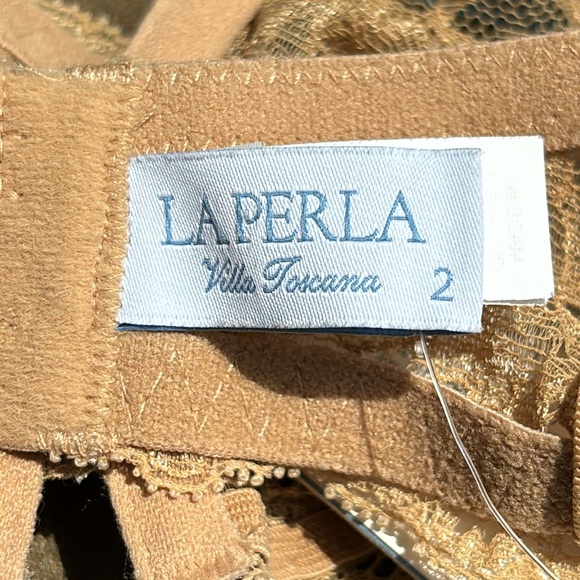 New NWT La Perla Villa Toscana Nude Lace Bra Romantica - Picture 4 of 7